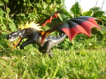 Der Playmobil Drachen mit LED